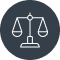 Scales of justice icon
