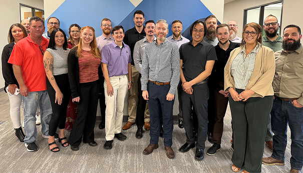 The Intoxalock team gathered together for a group photo.