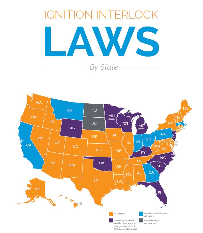2019 Roadmap Review of State Laws Highlight Importance of Ignition Interlocks
