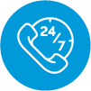 24 / 7 / 365 expert support